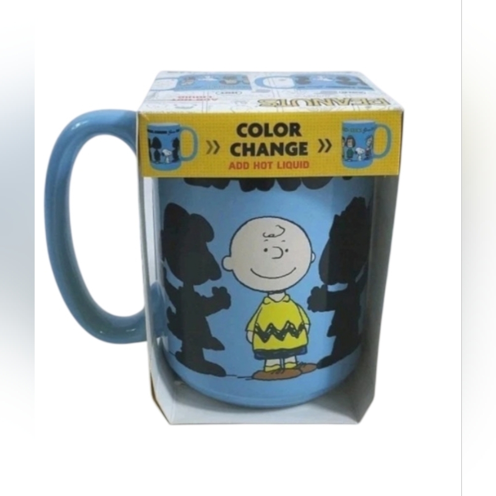 Snoopy, Charlie Brown Zak! Color Changing Color Mug New In Box - Picture 2 of 7